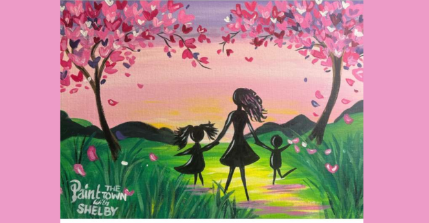 Paint and Sip: Spring Stroll with Mom – Sacramento
