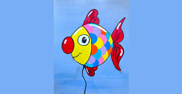 Clown Fish Art Class in Elk Grove